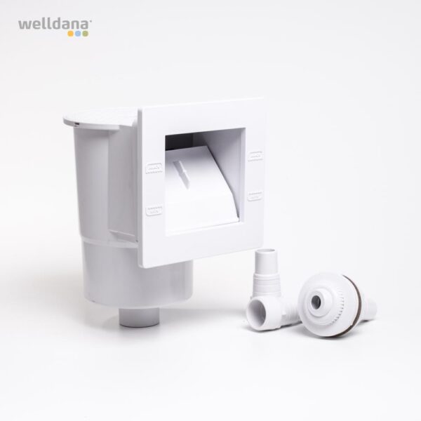 Skimmer m/inlopp. Komplett. HobbyPool-modell. - |Pool