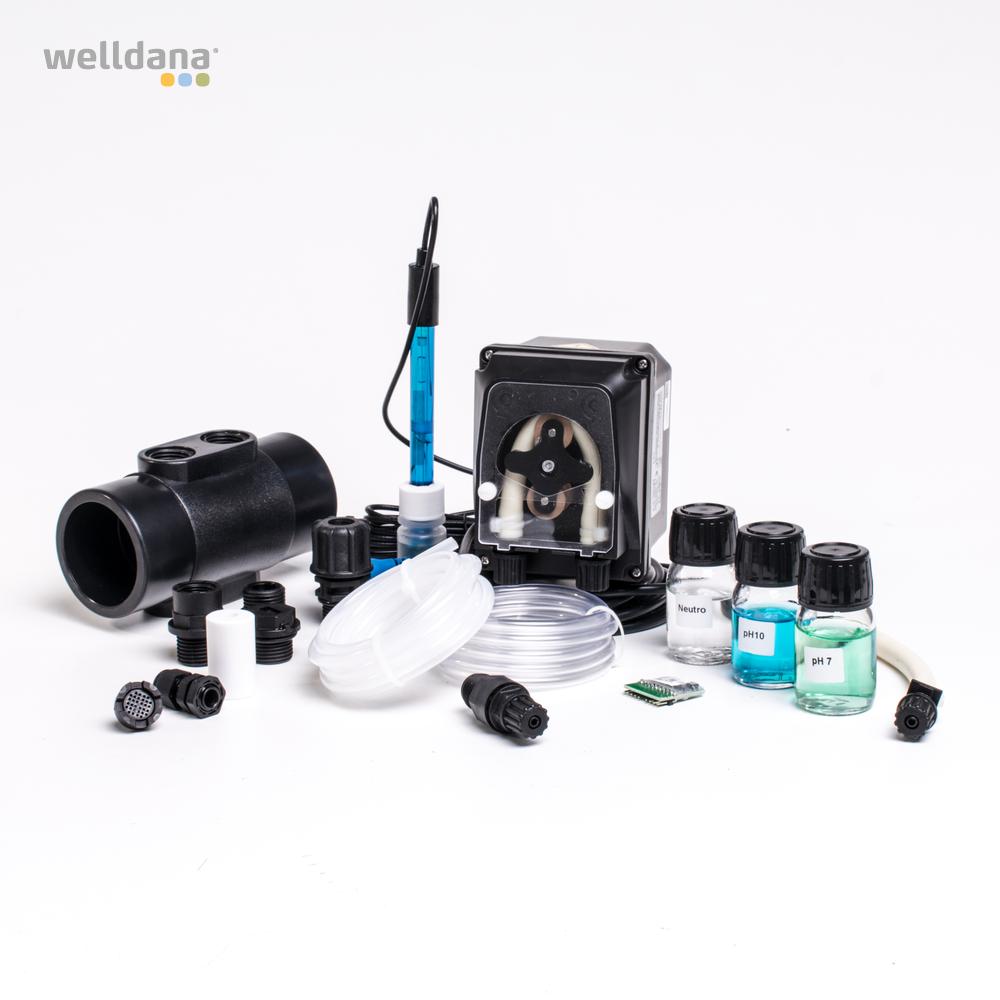 30-291010-welldana_6_-ph_s_t_til_klx_med_sensor_og_doseringspumpe PH-sats till KLX med sensor och doseringspump - |Vattenbehandling
