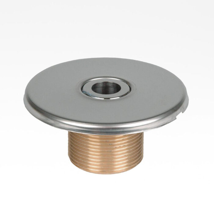 Inlet  2"  kugle hul 18mm Bronze / Saltvand