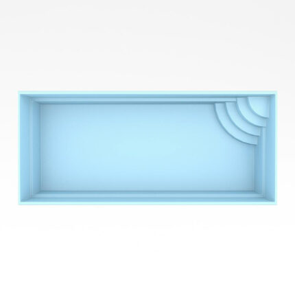 Fiberpool modell Rom 7 x 3