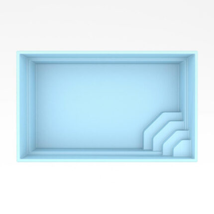 Fiberpool modell Athen 5 x 3 x 1