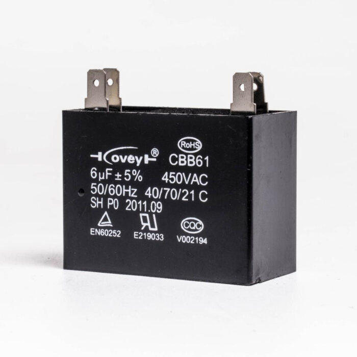 Fan Motor Capacitance For 9