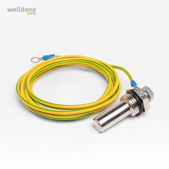 2 meter kabel med hållare