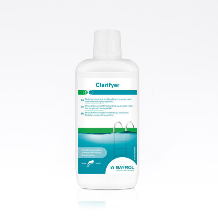 Clarifyer 1 ltr.  algeforebyggelse plastic flaske