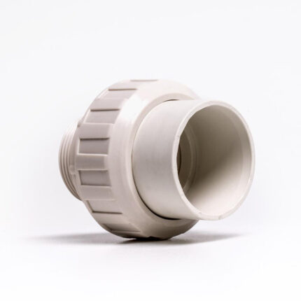 Anslutning med o-ring 1 1/2" Till 6-vägsventil Grå WD-filter
