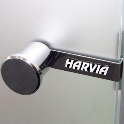 Handtag + lås för bastuträdörr Med magnetlås.