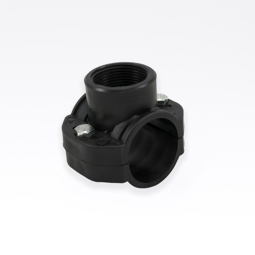 d15-710050-welldana_0_-fitting-pvc_ror-anboringsbojle_inc._skruesaet Anborrningsbygel inkl. skruvsats - |Monteringskomponenter