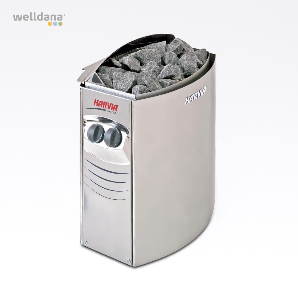 d52-250045-welldana_sauneovne_elektriske_saunaovn_vega_med_styring Bastuaggregat Vega m/styrenhet - |Bastu