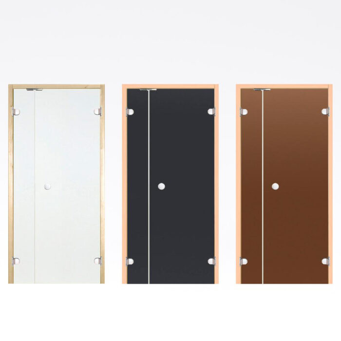 Havia saunadør med sidepanel