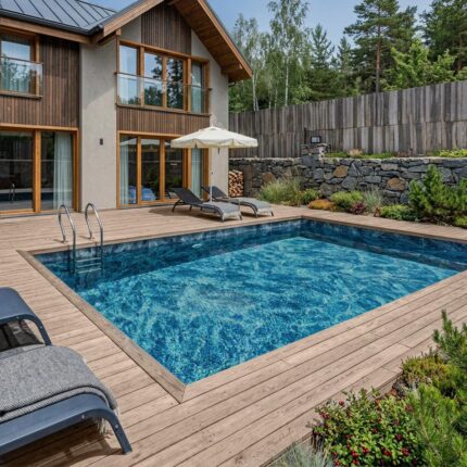 Poolpaket Standard 4 x 8 x 1