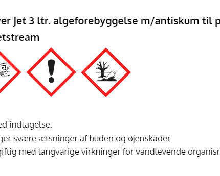 Kemiska medel för vattenbehandling